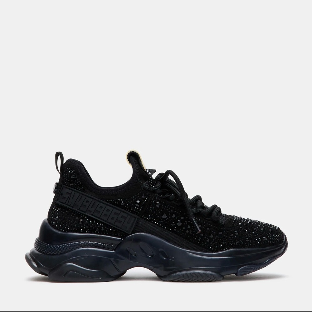 Sparkly Black Sneakers